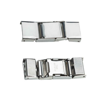 Uhrenbandverschluss Armbandverschluss 11x32mm Edelstahl