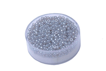Miyuki Rocailles pearl light grey 2,5 mm, 10g