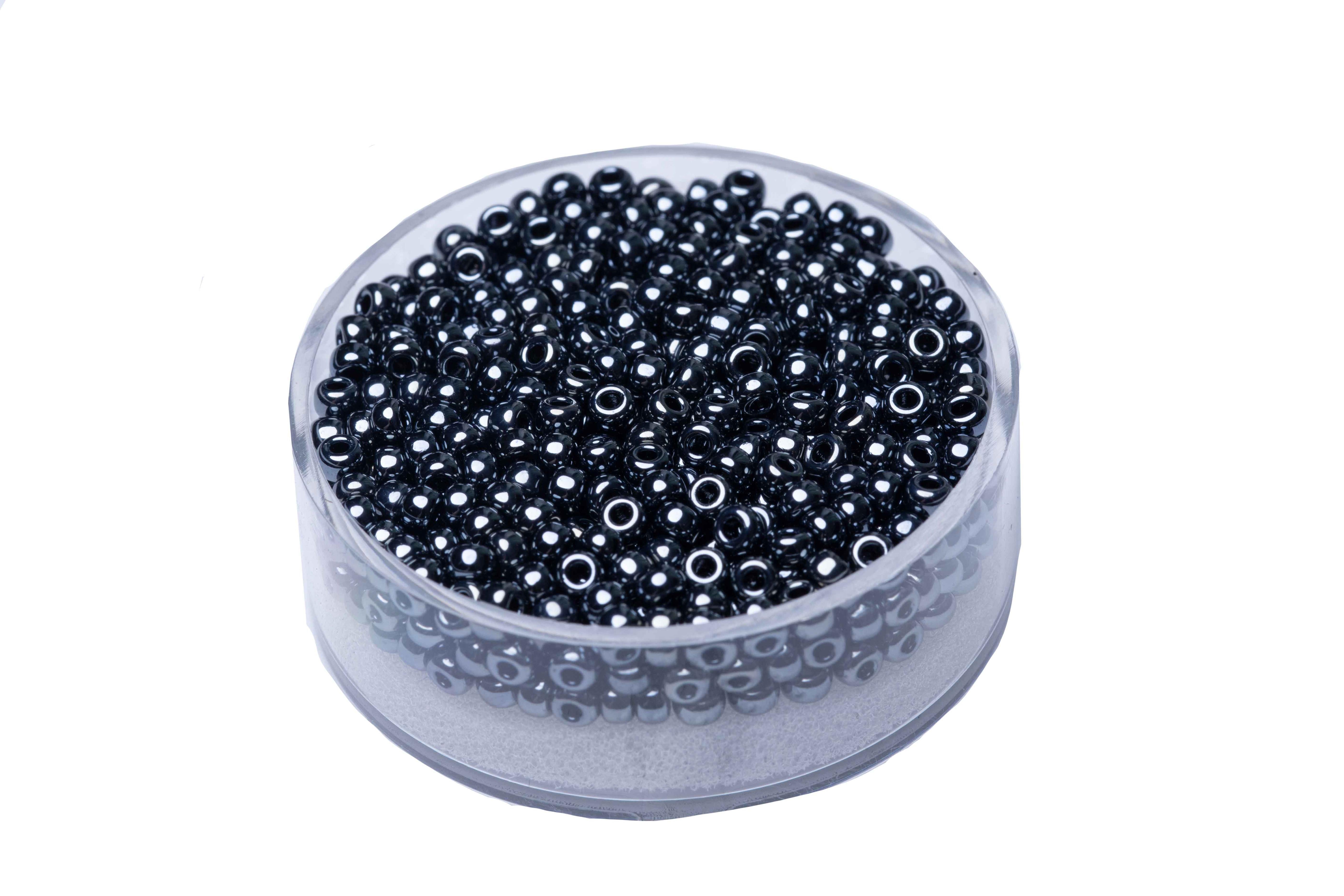 Miyuki Rocailles Hämatit 2,5 mm 12g