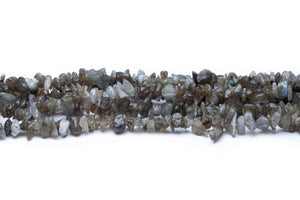 Labradorit Splitterkette 80cm Edelsteine ​​0,3-1cm