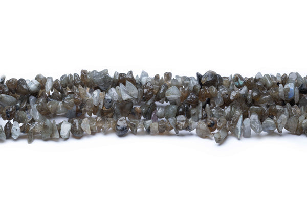 Labradorit Splitterkette 80cm Edelsteine ​​0,3-1cm