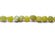 Peridot Trommelsteine ​​0,5-1cm gebohrt Edelstein-Strang 40cm