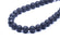 Lava-Perlen 12mm schwarz Strang 40cm