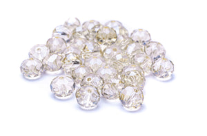 Glasschliffperlen Abacus 10x8mm 35 Stk.