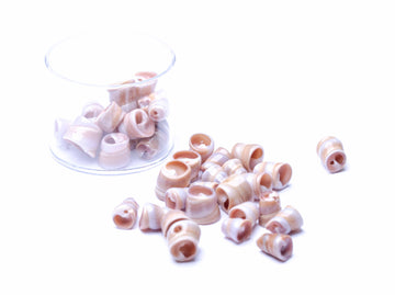 Muschelperlen natur 8x10mm 40 Stück