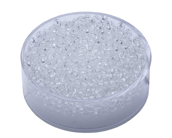 Miyuki Rocailles 2,5 mm, 12 g, Kristall