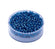 Miyuki Rocailles 2,5 mm, 12 g, silbergefütterter Türkis