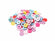Polymerclay Scheibenperlen 7mm Mix bunt 110 Stück