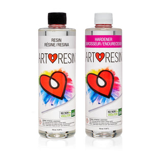 ArtResin Resin Gießharz kristallklar 2-Komponenten 940ml