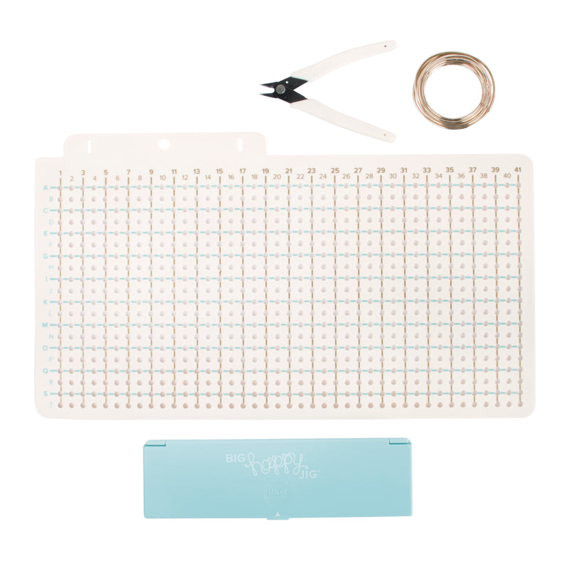 „Big Happy Jig“ Drahtbiege Steckbrett 23x34cm