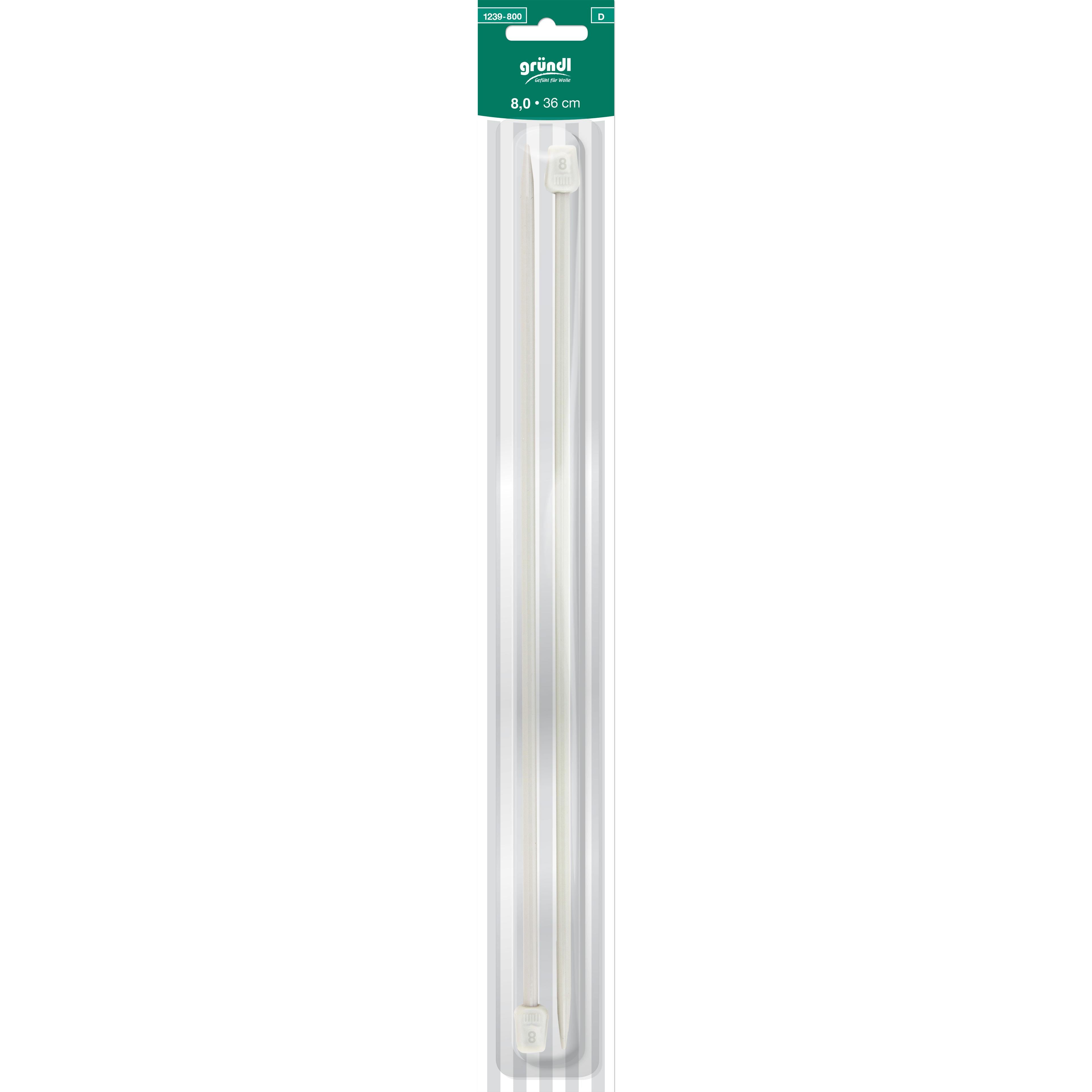 Jackenstricknadel Premium 30cm aus Aluminium