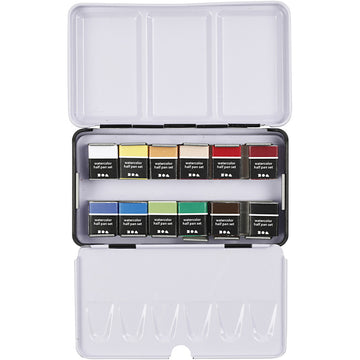 Art Aqua Aquarellfarben Aquarellfarben 12 Farben Kasten