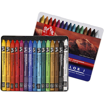 Caran D´Ache Neocolor Wachspastelle wasservermalbar 15 Stifte