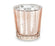 Candle Holder Kerzenhalter roségold 5,5x6cm Windlichtglas 1 Stück