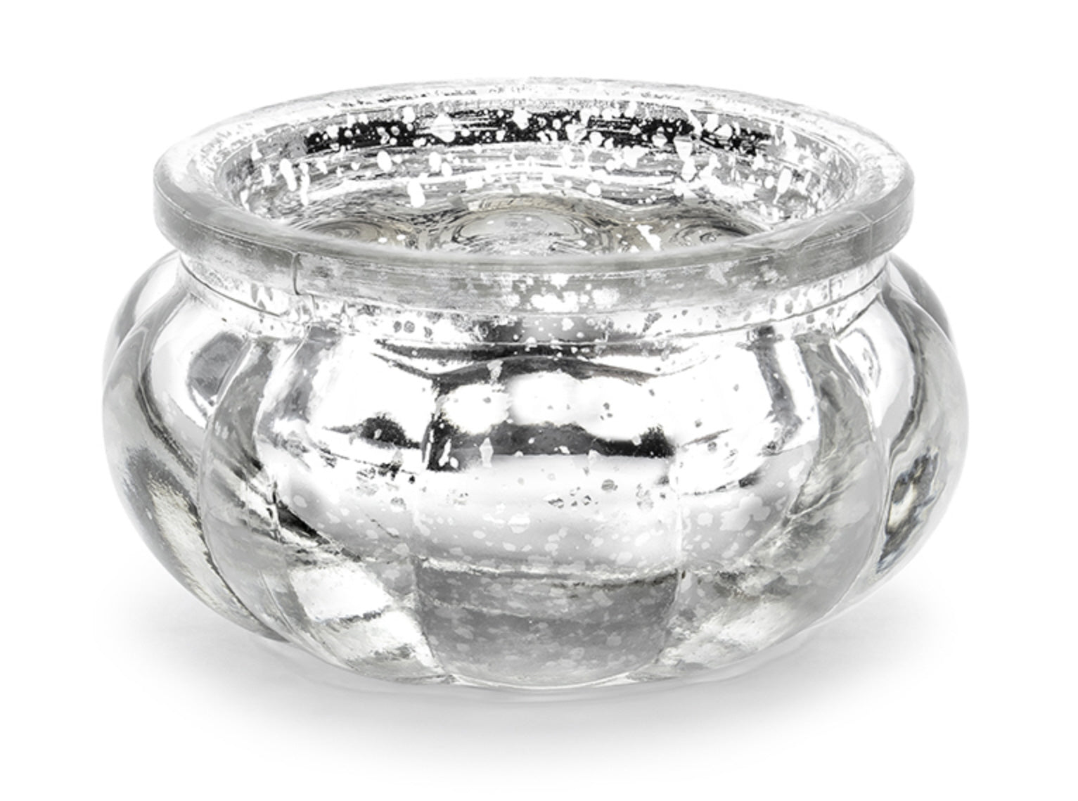 Glas Kerzenhalter Kerzenhalter silber 6x3cm Windlichtglas 1 Stück