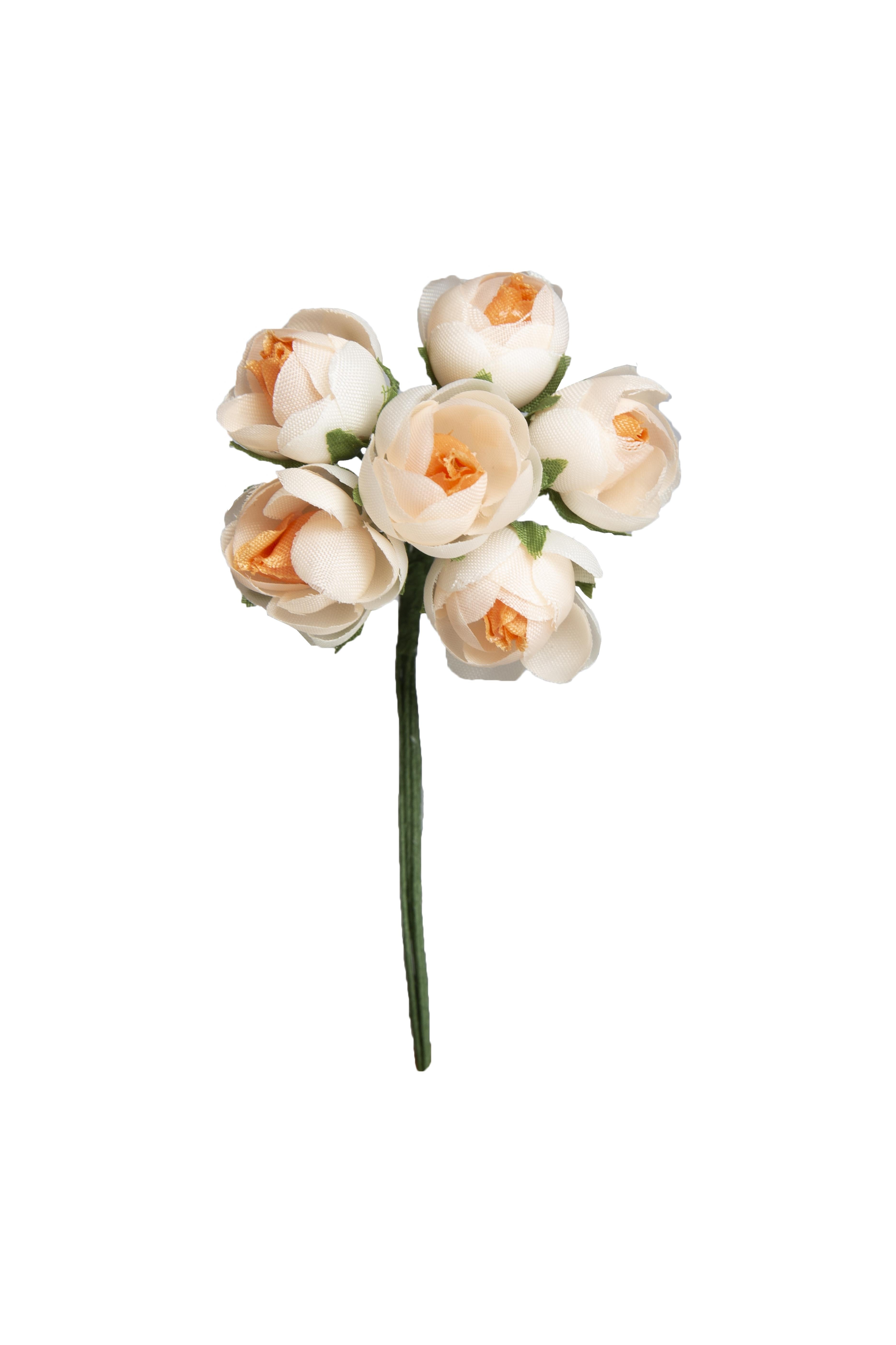 Mandelknospe Pfirsich 2x2cm 6 Stück