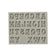 Silikongießform Buchstaben Letters 10x12,5cm