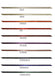 Satinband Goldrand 3mm per Meter