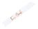 Team Bride Schärpe Sash weiß roségold 10x75cm
