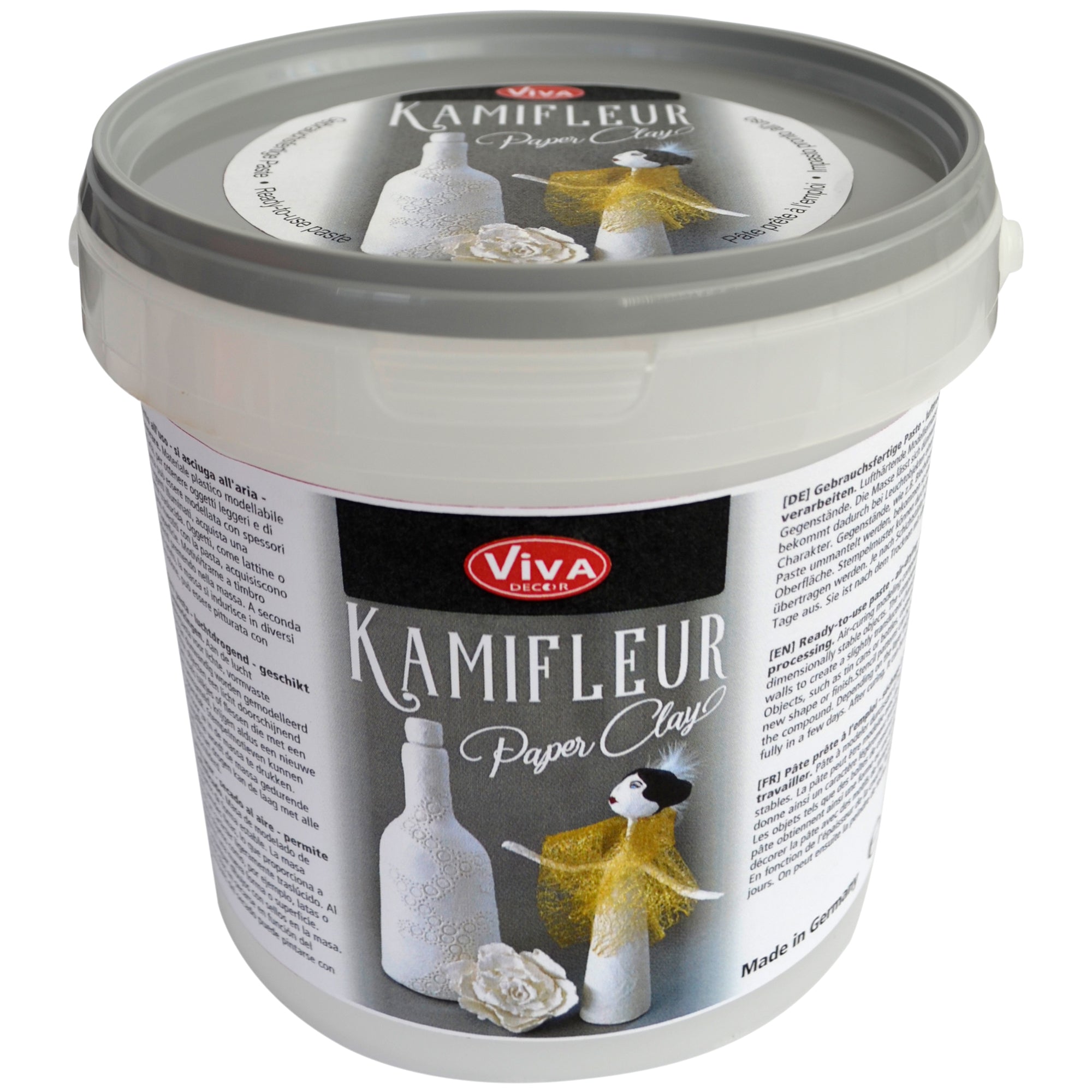 Kamifleur Papierknete Papier-Modelliermasse 900g