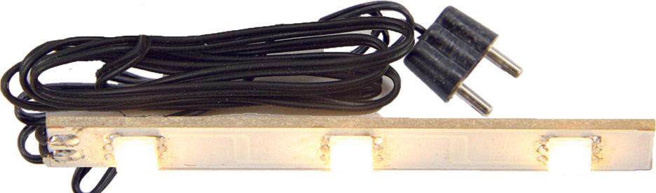 LED-Streifen weiß 7cm mit Stecker Kabel 96cm für Krippenbeleuchtung