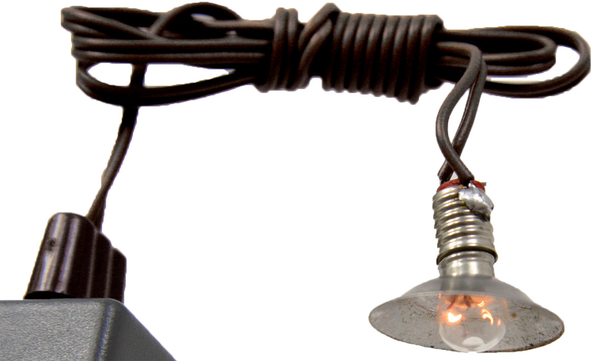 Krippenbeleuchtung Strahler 3cm E5-Fassung mit Kabel 50cm