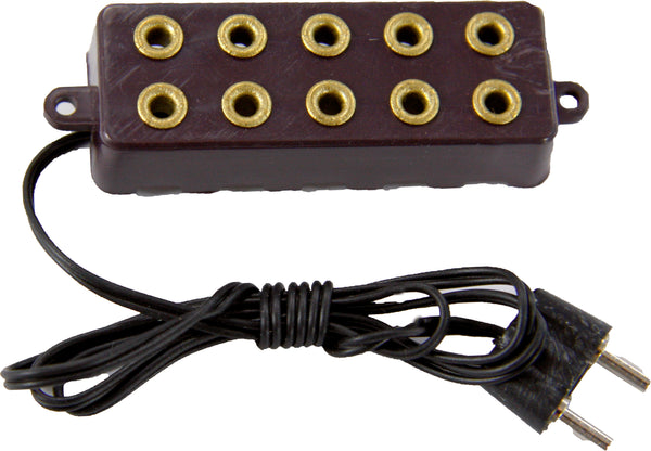 Steckerleiste 5-fach 4,8x1,6cm Kabel 47cm