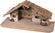 Krippenstall Bayerwald 90x40x39cm