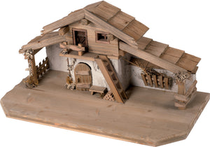 Krippenstall Etall 58x29,5x29cm für 8-10cm Figuren