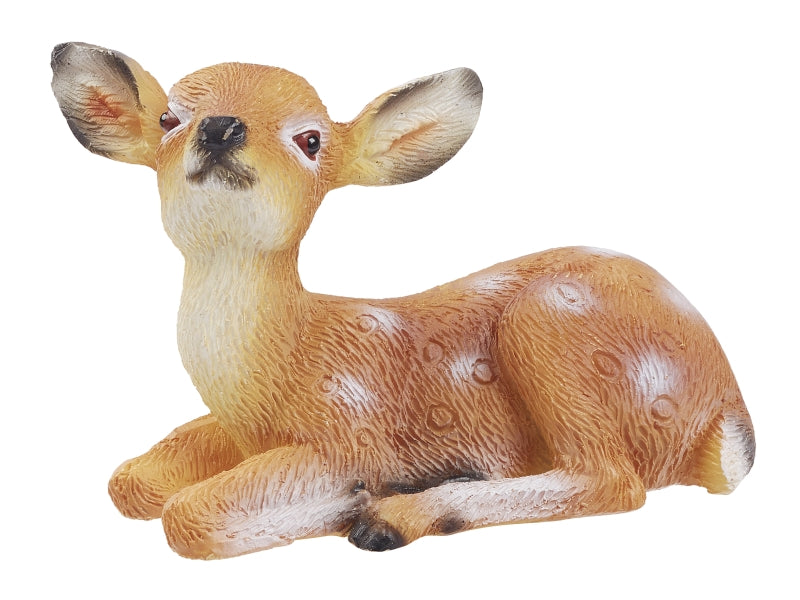 Miniaturfigur Reh liegend 3,5cm