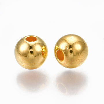 Wachsperlen 4mm gold glänzend 150 Stück