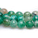 Achat-Perle Agate facettiert grün gefärbt 16mm Loch 2mm 1 Stück