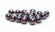 Swarovski Glaswachsperlen 8mm 5810 grün-lila 20 Stück