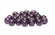 Glaspele Crackle violett 8mm 25 Stück