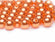 Wachsperlen 8mm orange 60 Stück