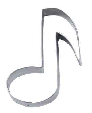 Ausstechform Note Musiknote 7,5cm Edelstahl Keksausstecher Keksausstecher