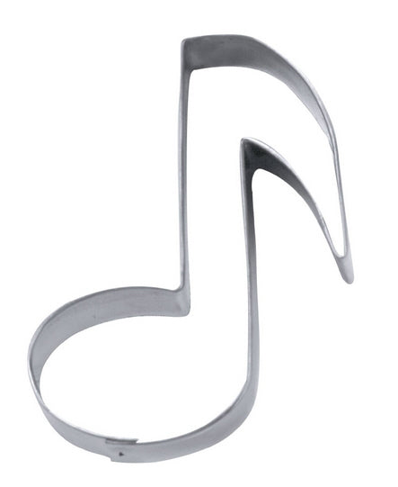 Ausstechform Musiknote  Edelstahl 7,5cm