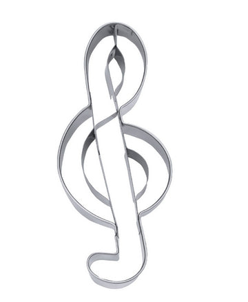 Ausstechform Notenschlüssel Musiknote 12cm