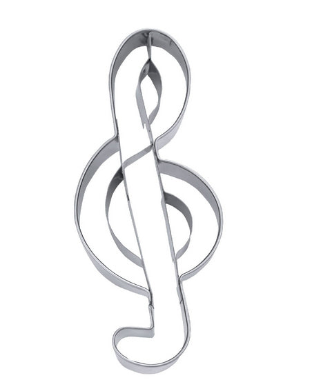 Ausstechform Notenschlüssel Musiknote 12cm