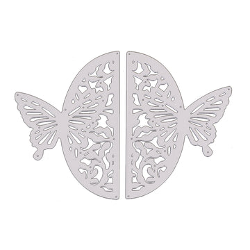 Stanzschablone Schmetterling Kartengestaltung 12,6x16,1cm 2 Stück