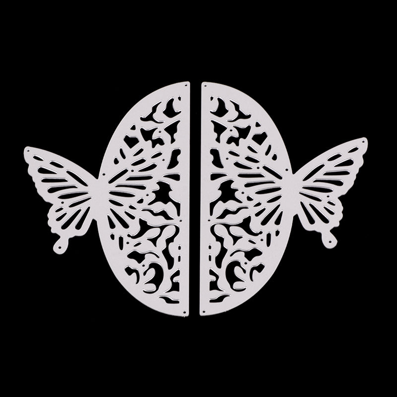 Stanzschablone Schmetterling Kartengestaltung 12,6x16,1cm 2 Stück