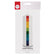 Wachsfolie Regenbogen-Set Verzierwachs-Platte 5x10cm 10 Stück