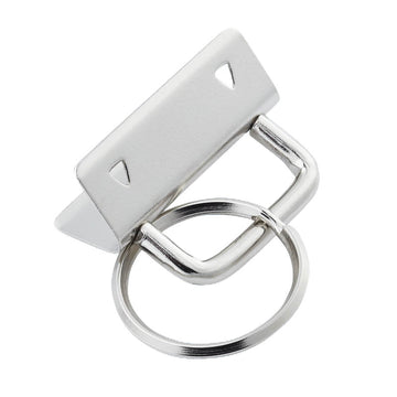 Klemme mit Ring Taschenzubehör 3,42,5cm Spaltring-Durchmesser 2,5cm