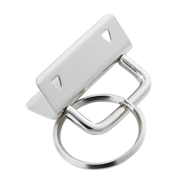 Klemme mit Ring Taschenzubehör 3,42,5cm Spaltring-Durchmesser 2,5cm