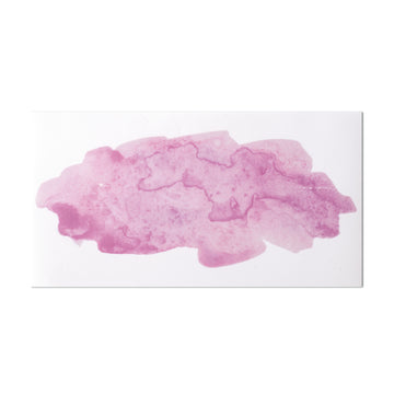 Wachsmotiv Watercolor pink Wasserfarben-Fleck 9x16,5cm 1 Stück