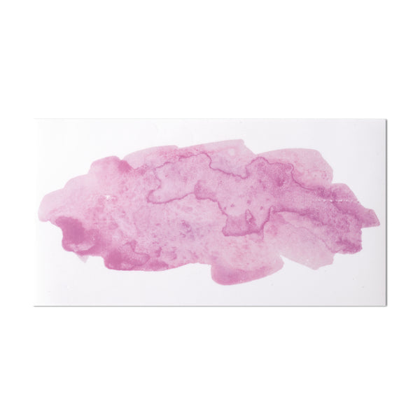 Wachsmotiv Watercolor pink Wasserfarben-Fleck 9x16,5cm 1 Stück