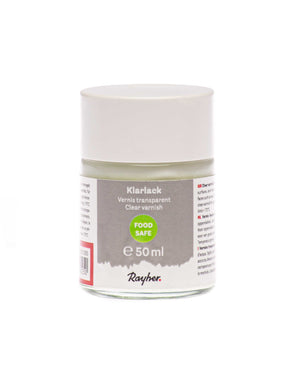 Klarlack lebensmittelecht transparent 50ml