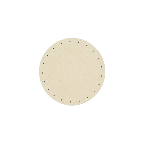 MDF-Korbflechtboden 10cm rund Löcher 3mm Stärke 5mm