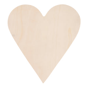 Holzherz natur