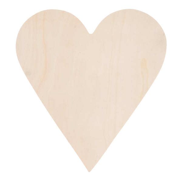 Holzherz natur
